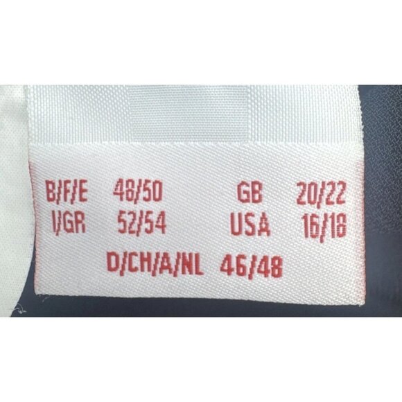 Ulla Popken Black Sequin Sheer 3/4 Sleeve Button Up Tunic Blouse Top Sz 16/18 - Picture 9 of 12